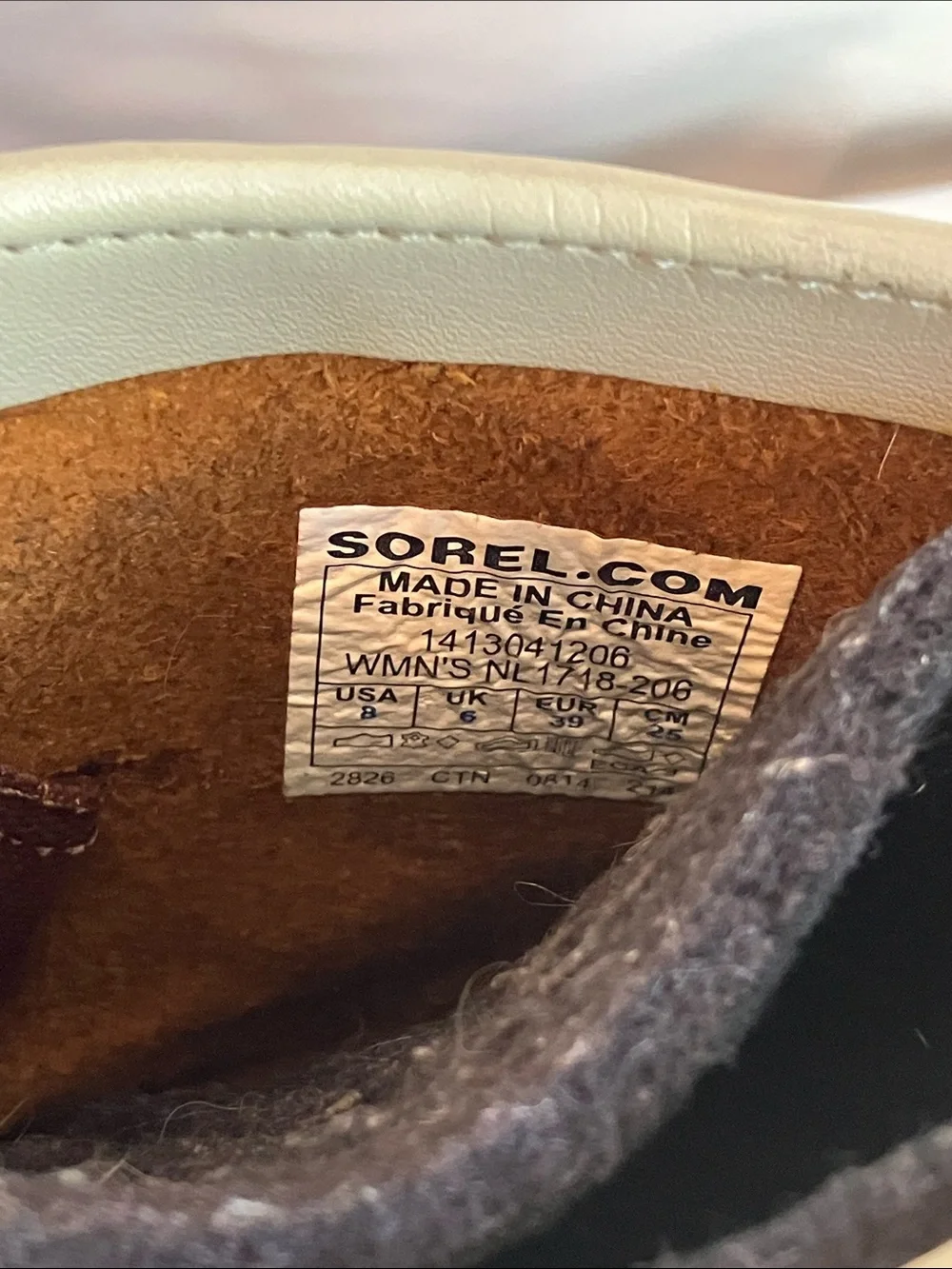Sorel 1964 Premium LTR waterproof winter insulated boots brown leather women’s 8